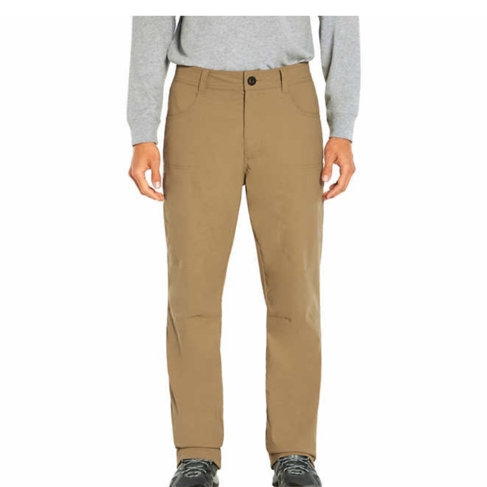 Orvis Men’s Fleece Lined Stretch Fabric Pant (Tan) 38x29 Size